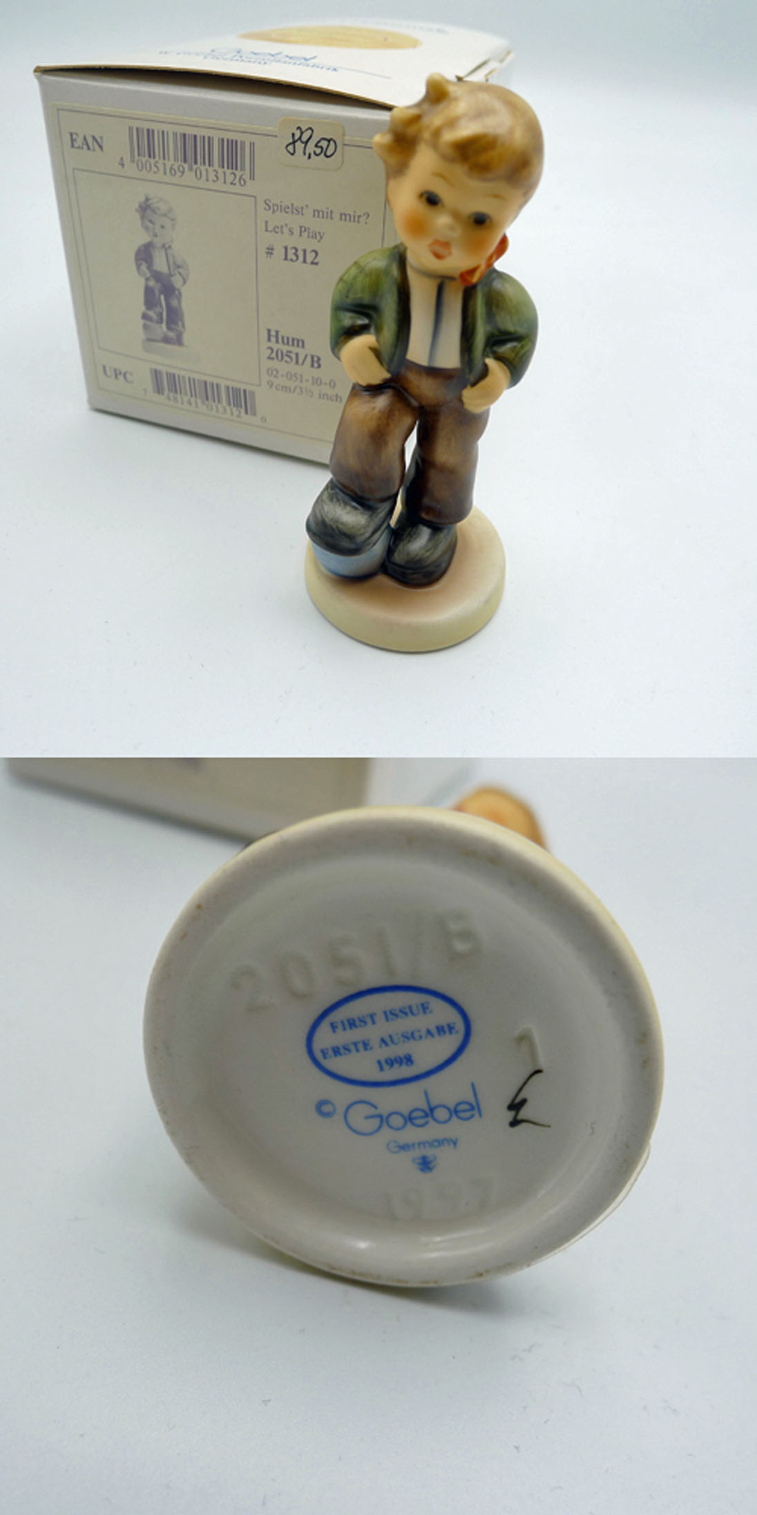 Hummel Figur Hum 2051/B Spielst' mit mir? Let's play