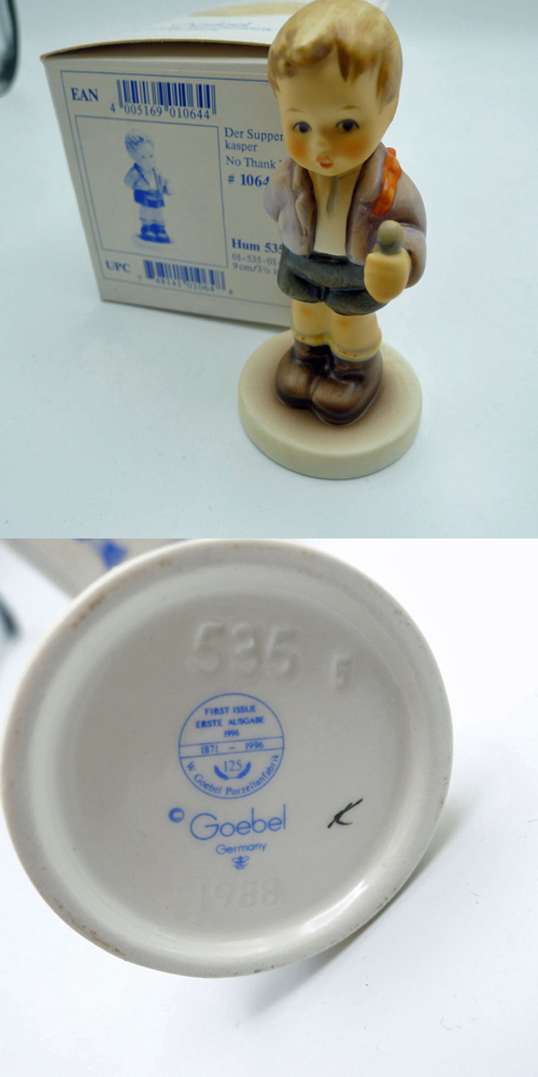 Hummel Figur Hum 535 Der Suppenkasper - No thank you