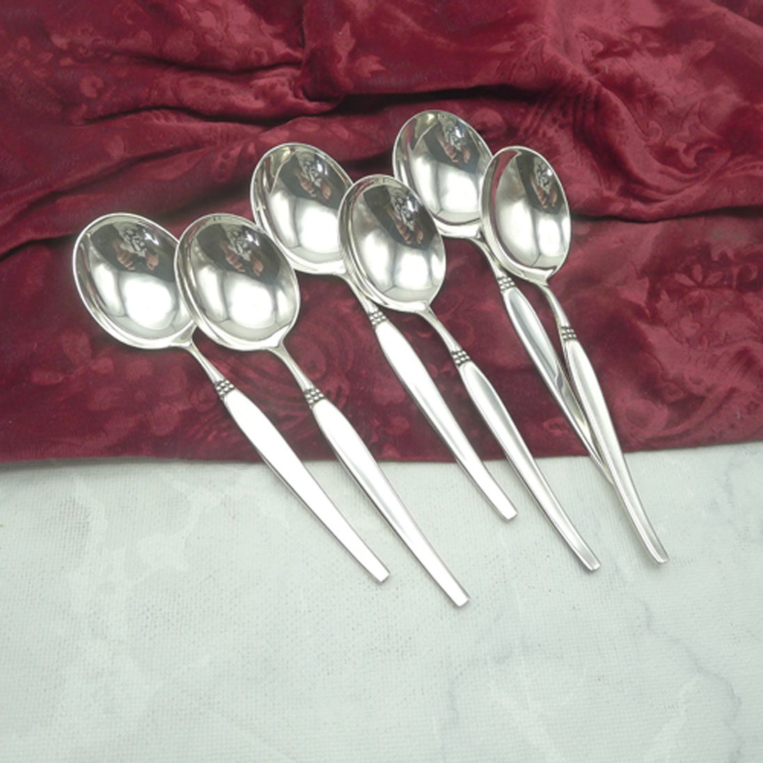Robbe & Berking Royal 6 Tassenlöffel 15,5cm 90 versilbert