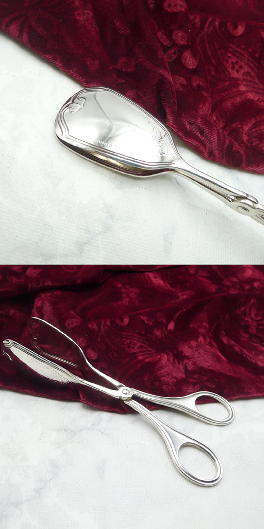 WMF Englische Rose Gebäckzange 90 versilbert
