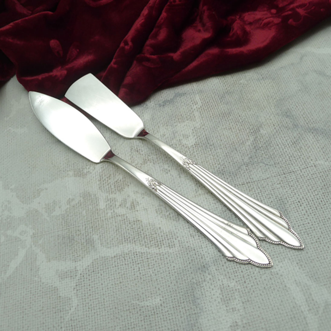 WMF 900 Fächer Butter und Käsemesser 90 versilbert