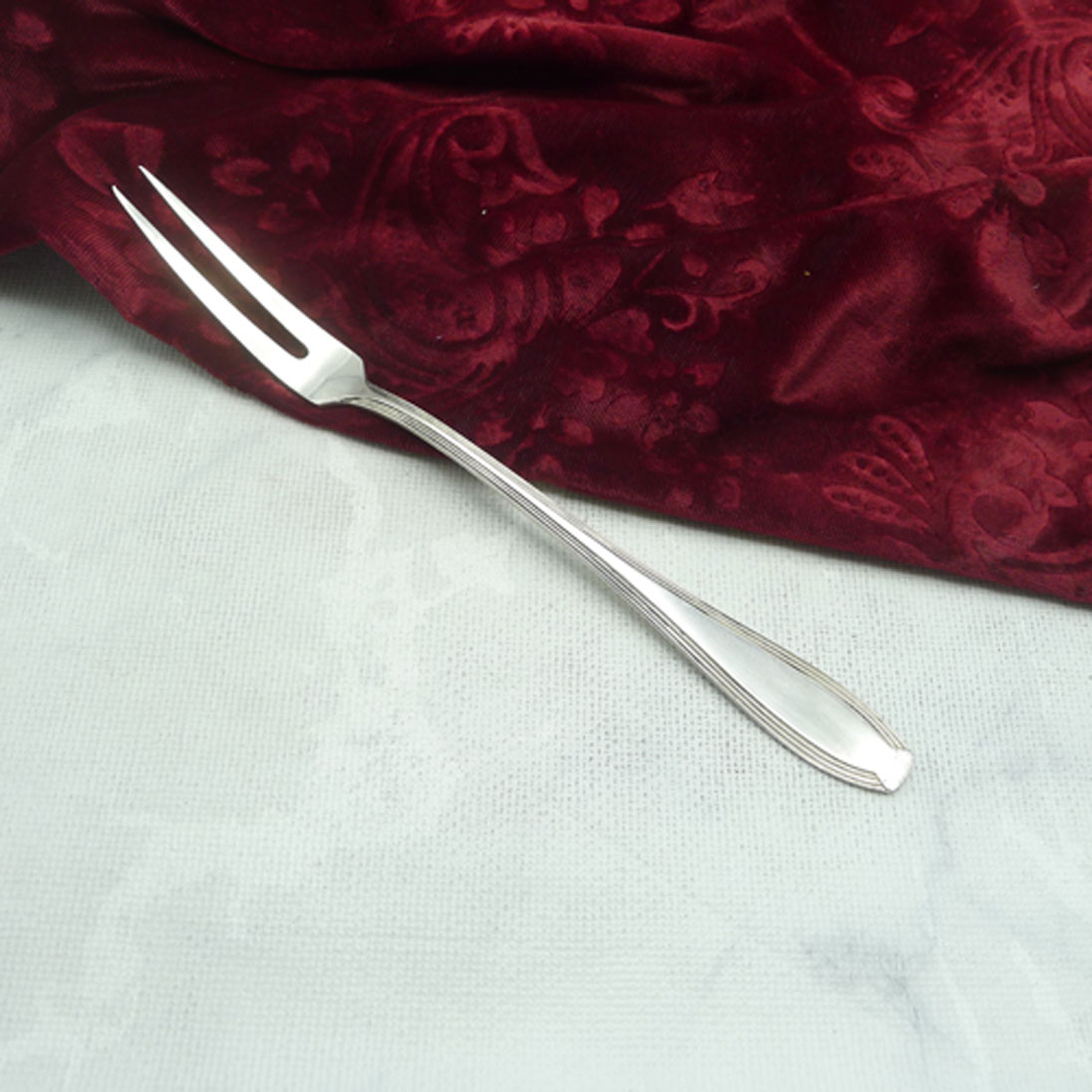 WMF 82/300 Jugendstil Fleischgabel versilbert