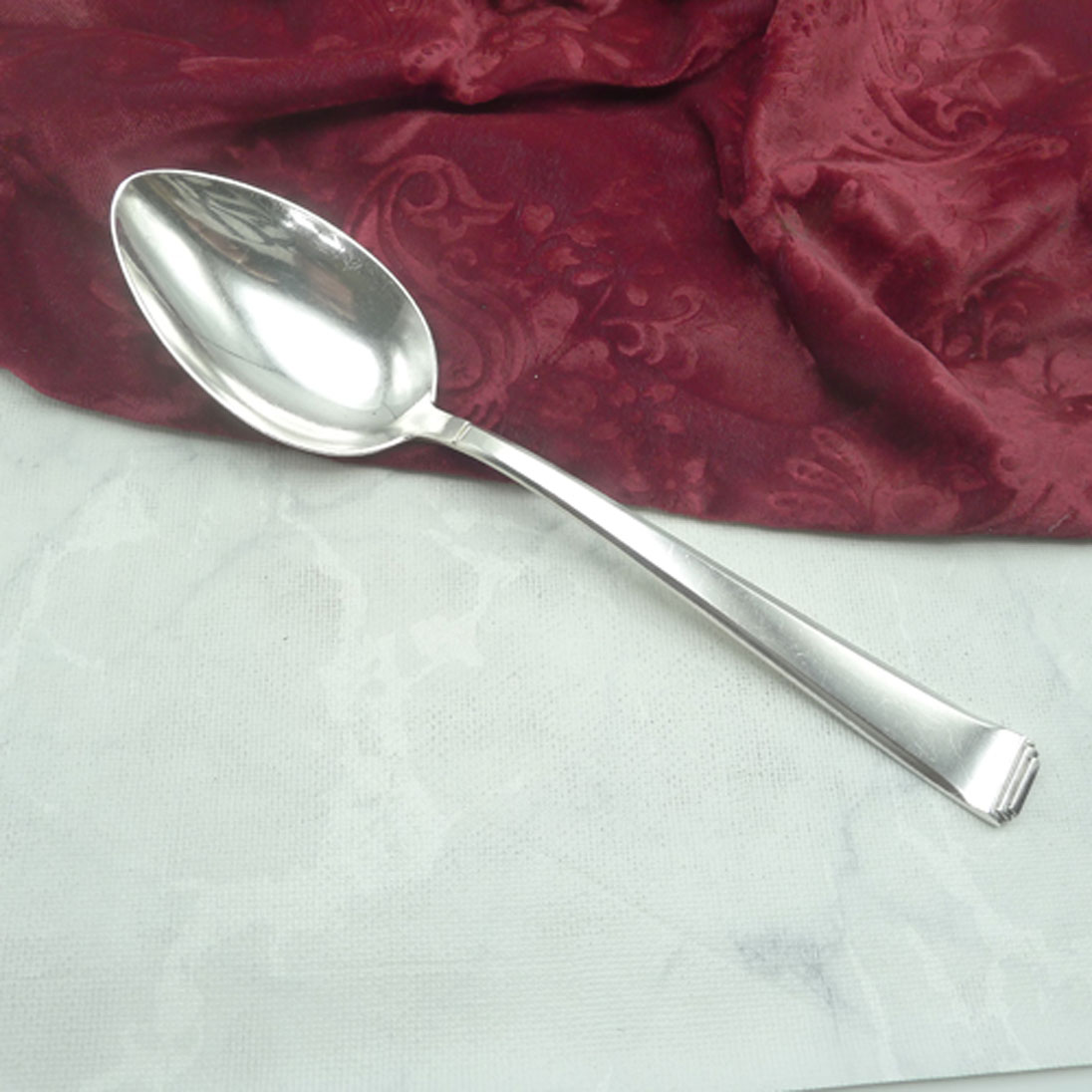 OKA 131 Art Deco Gemüselöffel 90 versilbert