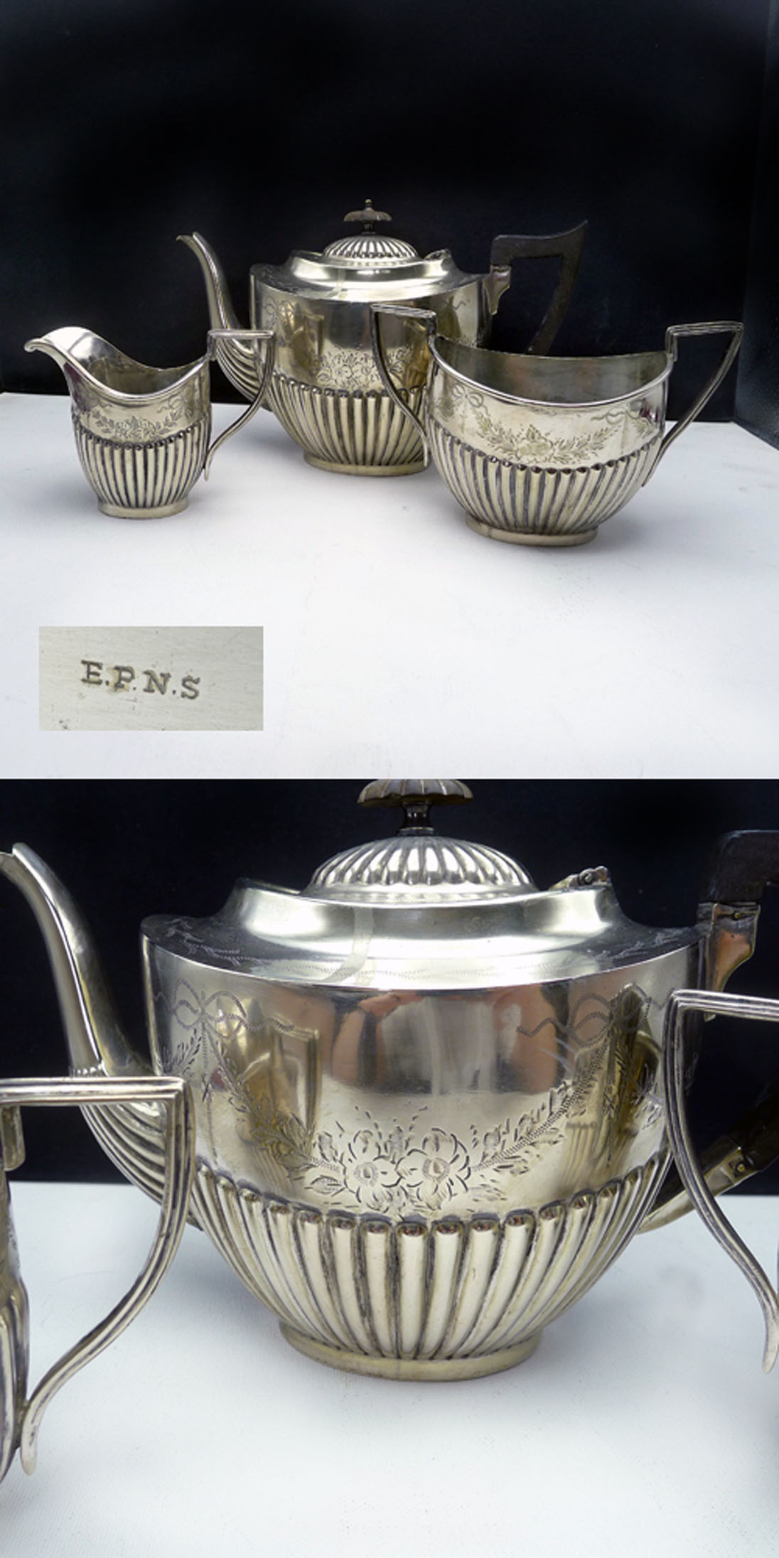 Teeservice Queen Anne EPNS versilbert