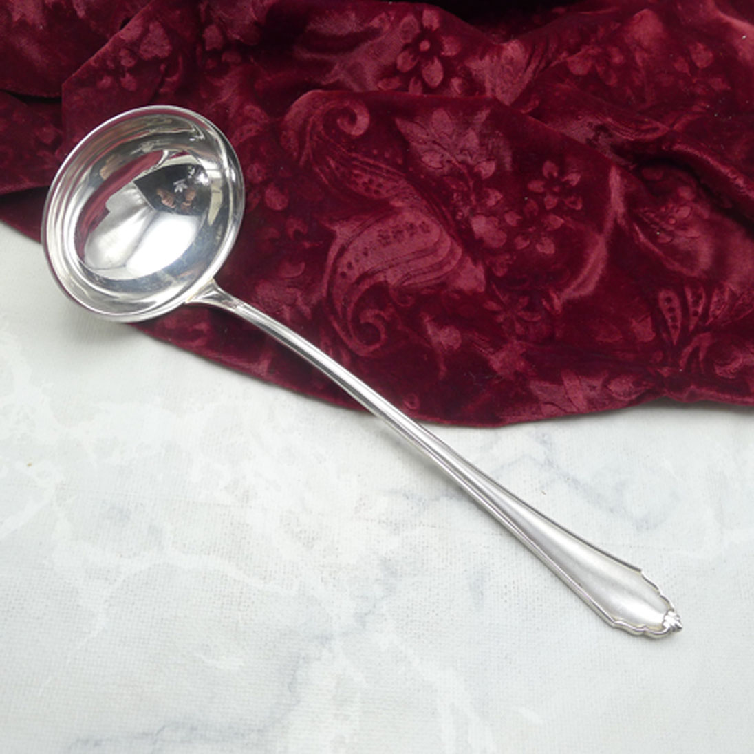 BSF 96 Suppenkelle klein 25,6cm 90 versilbert