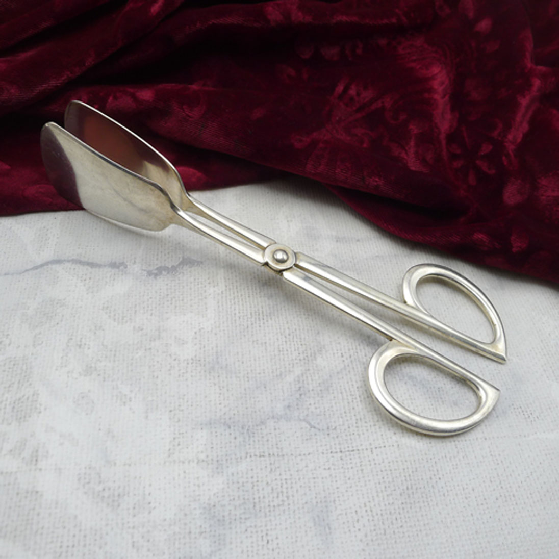 WMF 2500 Art Deco Gebäckzange 90 versilbert