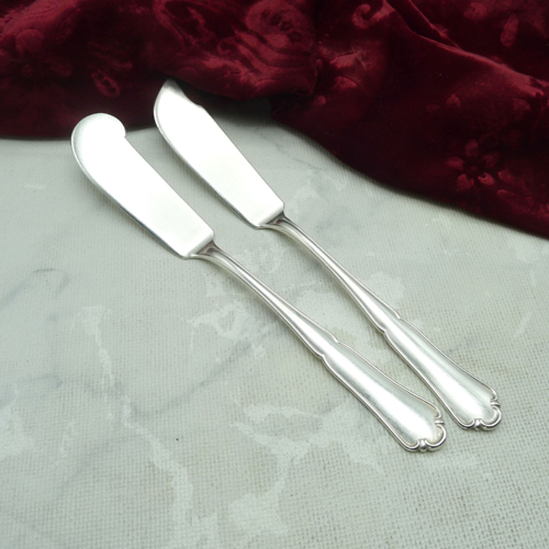 Bruckmann 700 Solitude Butter- und Käsemesser 90 versilbert