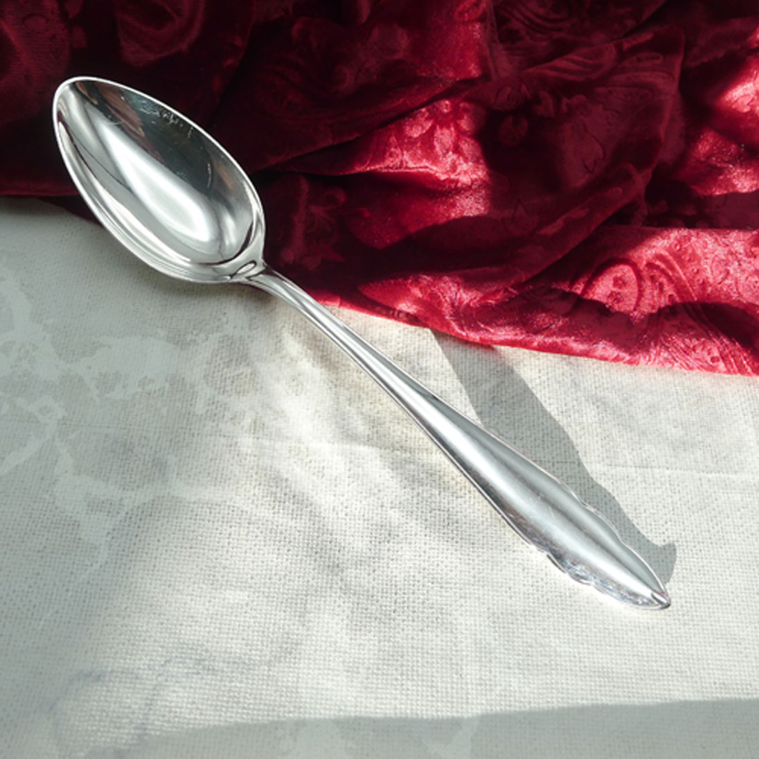 Bruckmann 610 Chippendale Gemüselöffel 90 versilbert