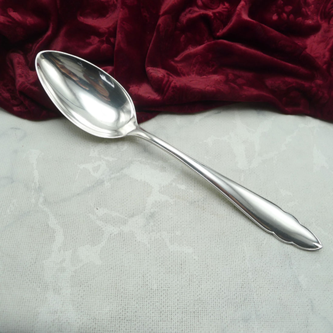 Bruckmann 610 Chippendale Gemüselöffel 90 versilbert
