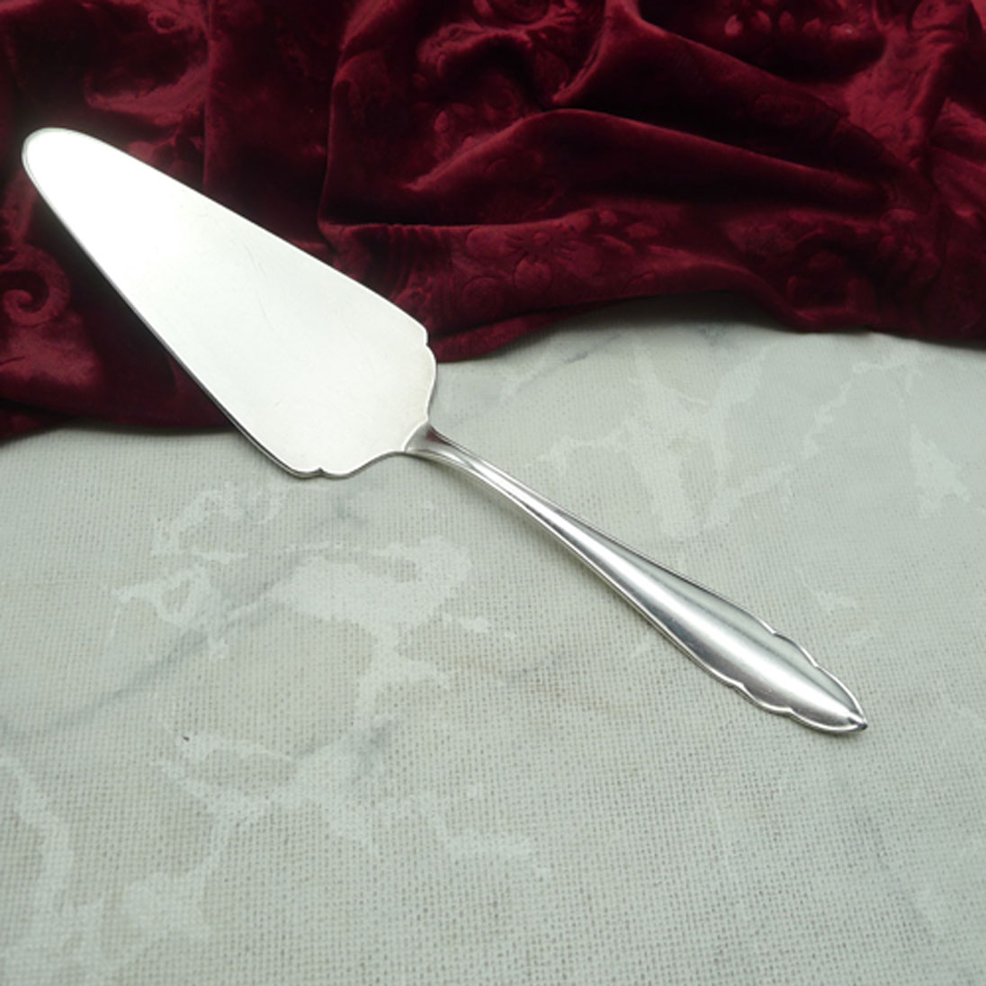 Bruckmann 610 Chippendale Tortenheber 90 versilbert
