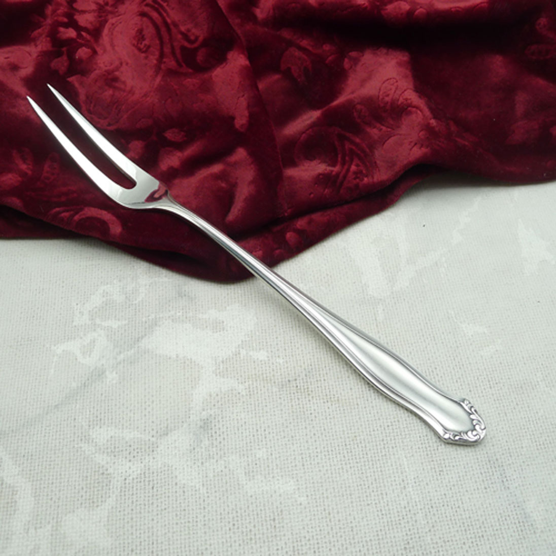 WMF 1700 Fleischgabel lang 90 versilbert