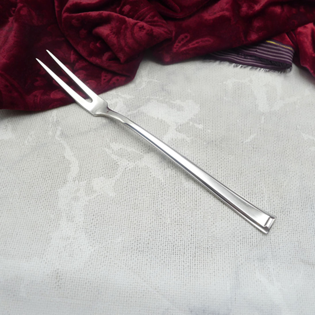 Bruckmann 665 Schwaben Fleischgabel 90 versilbert