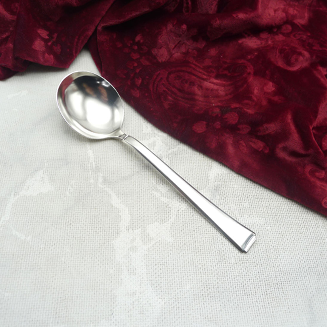 WMF 2500 Art Deco Sahnelöffel 16,7cm 90 versilbert