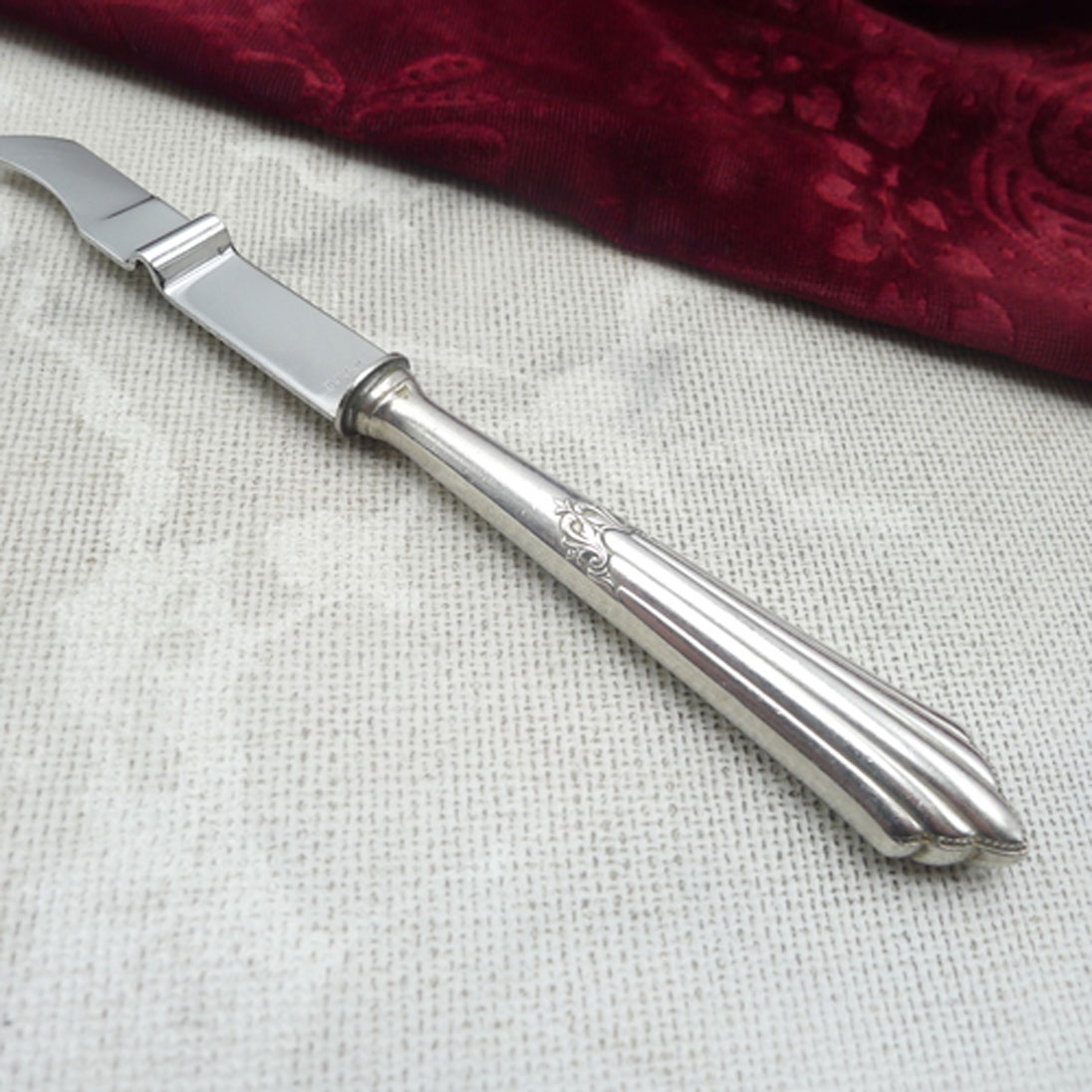 WMF 900 Fächer Zestenmesser 90 versilbert