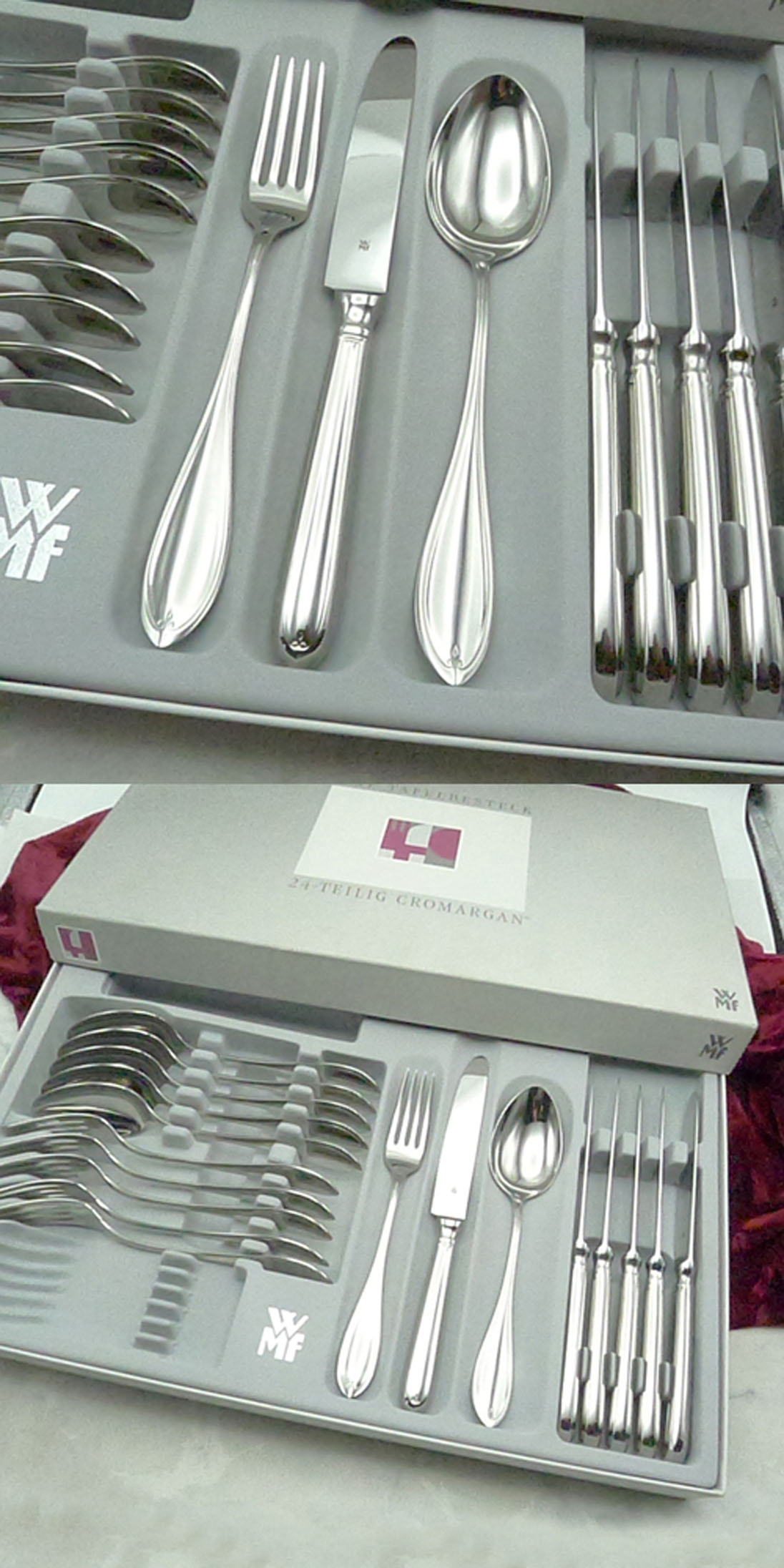 WMF Premiere Tafelbesteck 6 Personen Cromargan