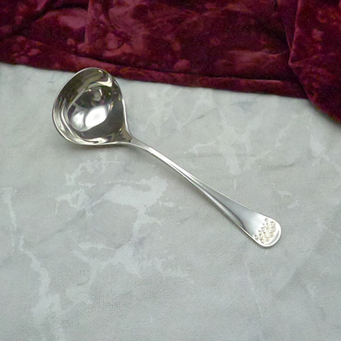 Robbe & Berking Karat Saucenkelle 90 versilbert