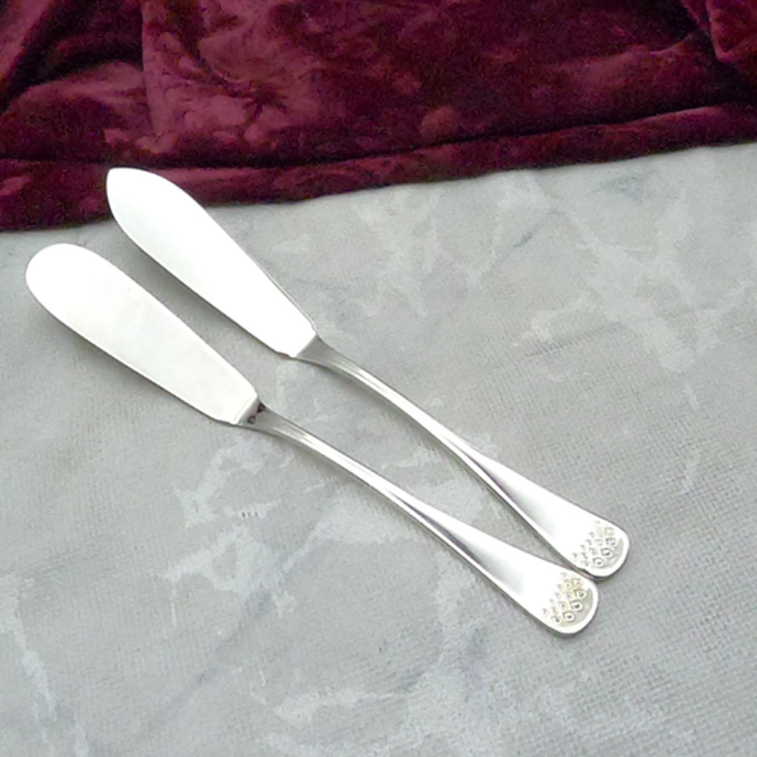 Robbe & Berking Karat Butter und Käsemesser 90 versilbert