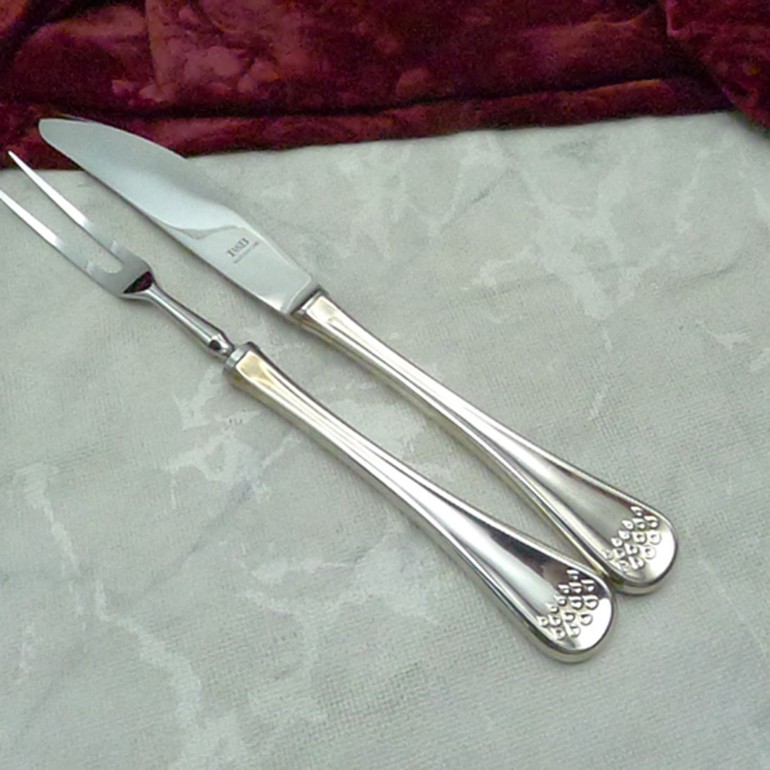 Robbe & Berking Karat Tranchierbesteck 90 versilbert