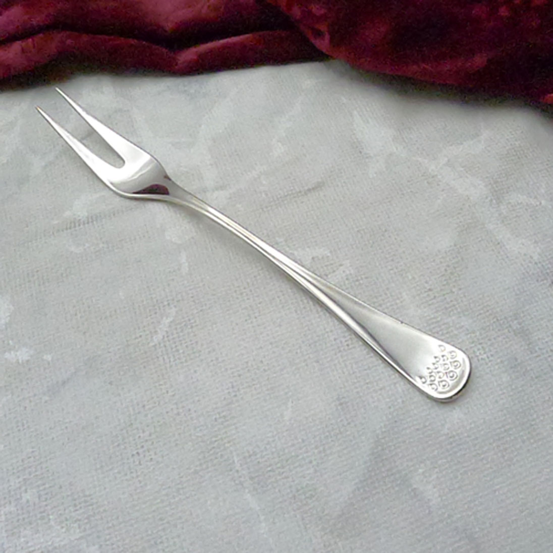 Robbe & Berking Karat Fleischgabel klein 90 versilbert