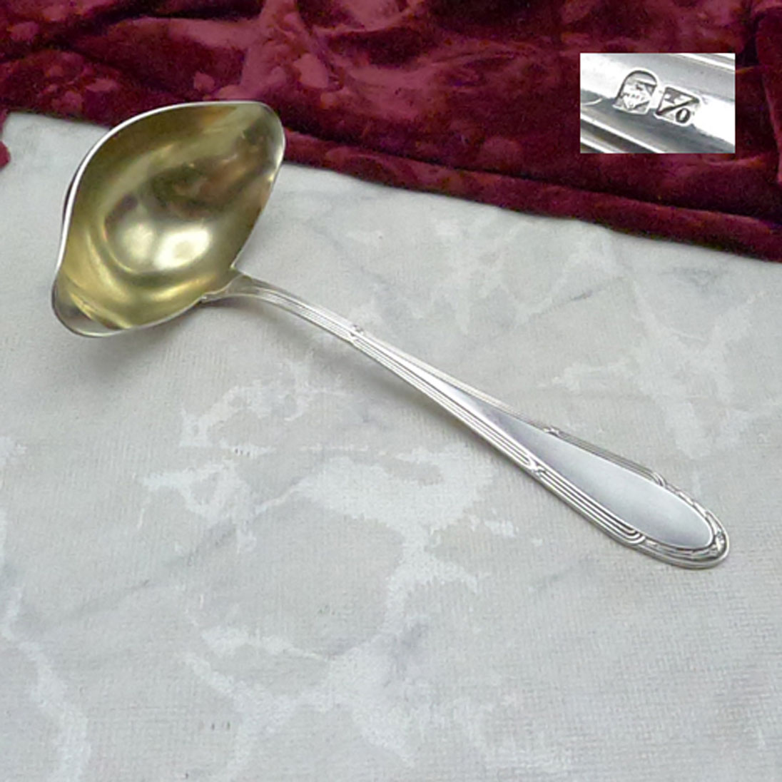 WMF 200 Kreuzband Saucenkelle versilbert
