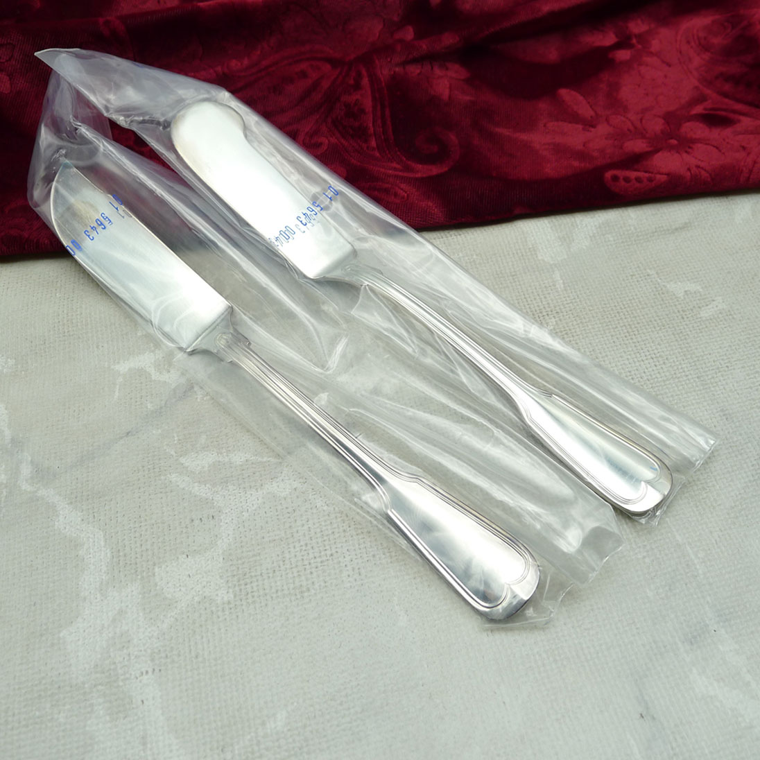WMF Augsburger Faden Butter- und Käsemesser 90 versilbert