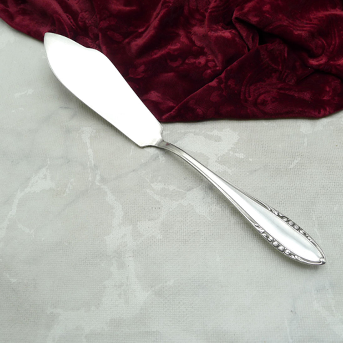 Wellner 391 Fischvorlegemesser versilbert