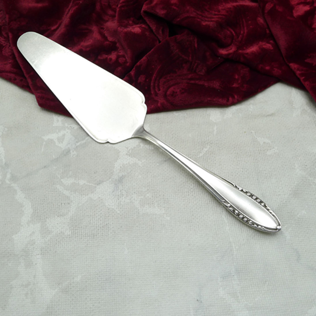 Wellner 391 Tortenheber versilbert