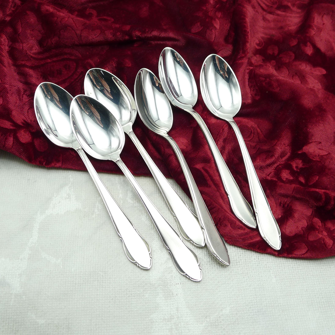 WMF 2900 6 Kaffeelöffel 90 versilbert
