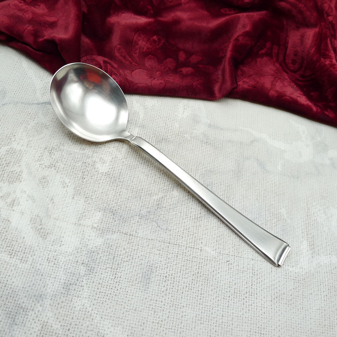 WMF 2500 Art Deco Sahnelöffel 16,7cm 90 versilbert