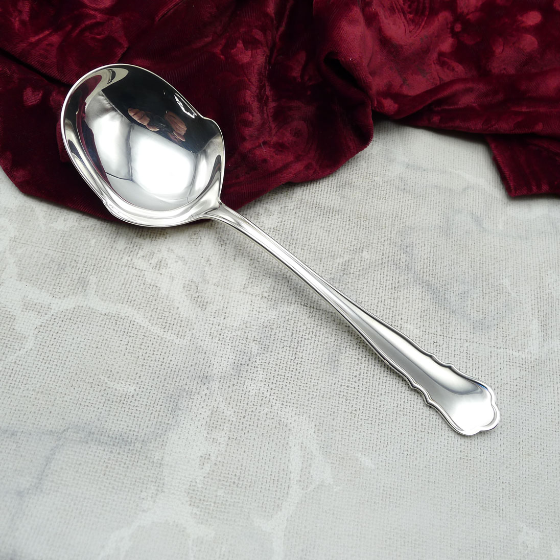 Wilkens Chippendale Kartoffellöffel 180 Royal versilbert