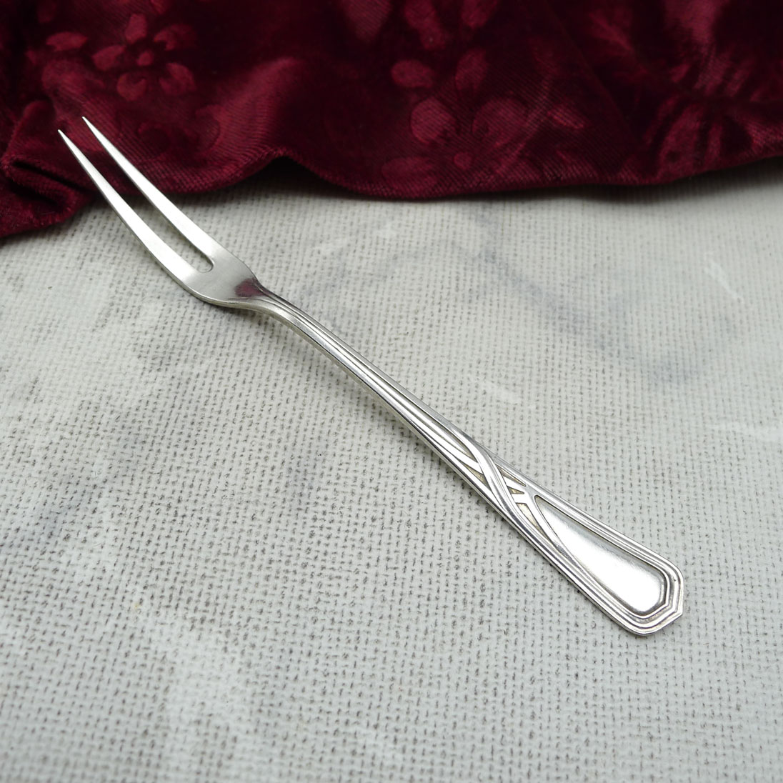 WMF 37 Jugendstil Cocktailgabel versilbert