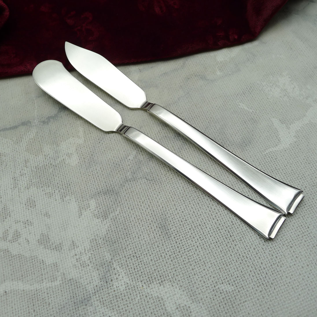 WMF 2500 Art Deco Butter- & Käsemesser 90 versilbert