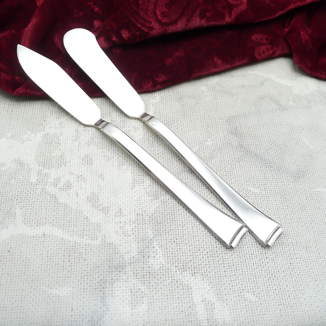WMF 2500 Art Deco Butter- & Käsemesser 90 versilbert
