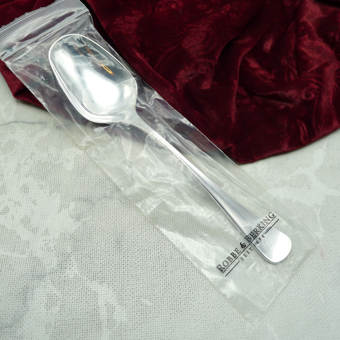 Robbe & Berking 35 Scandia Gemüselöffel 150 versilbert