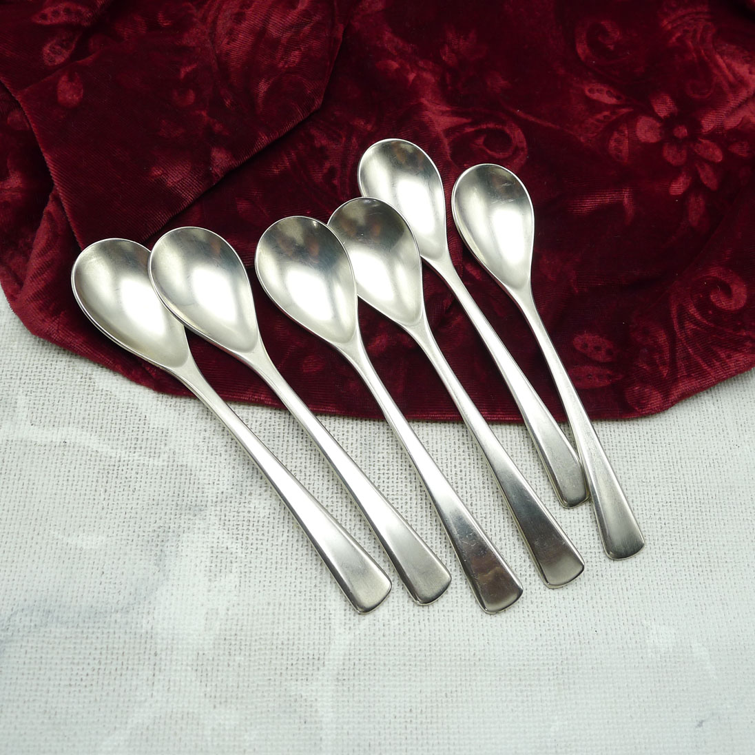 WMF Brasilia 6 Kaffeelöffel 13,2cm 90 versilbert