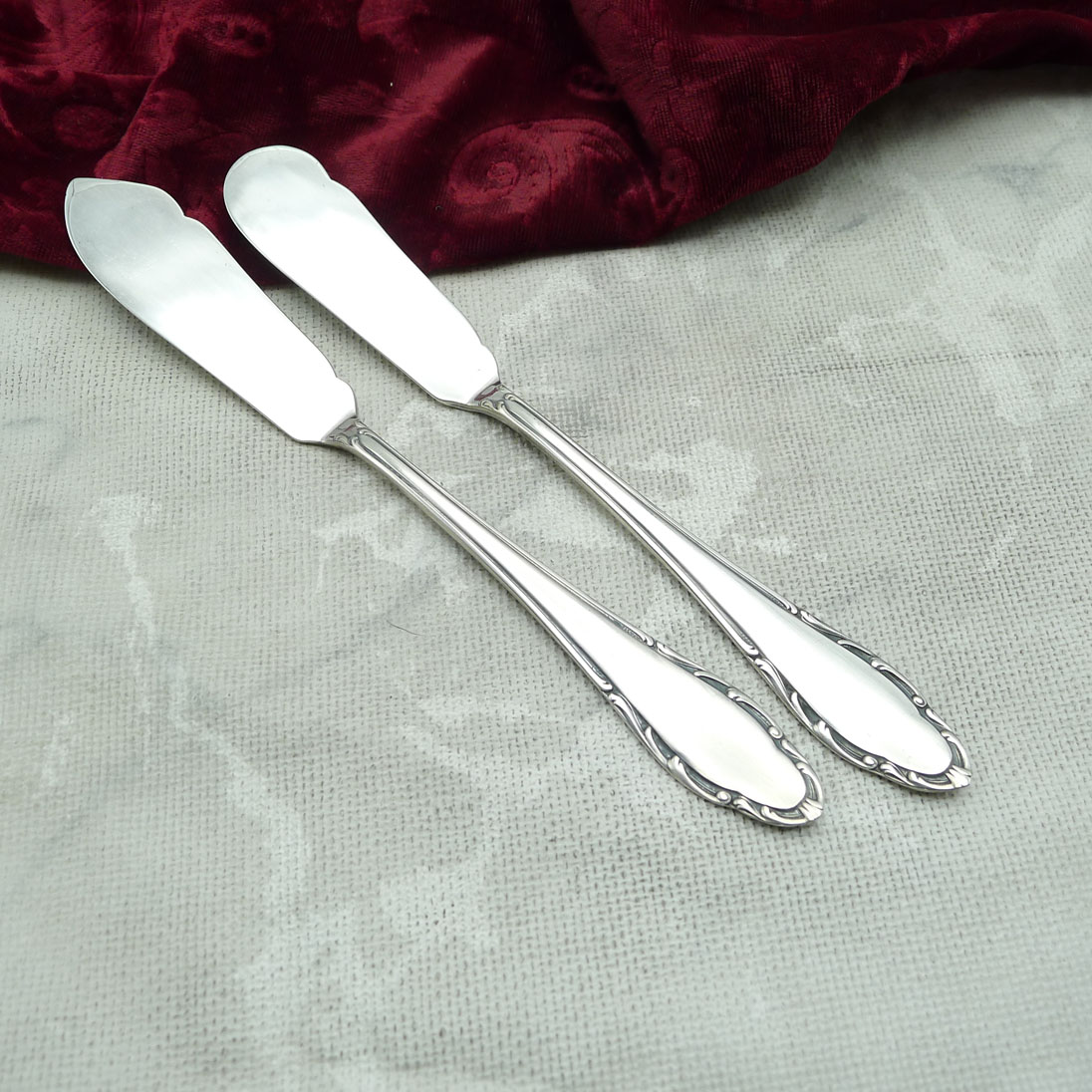 Wellner 410 Salzburg Butter- und Käsemesser 90 versilbert
