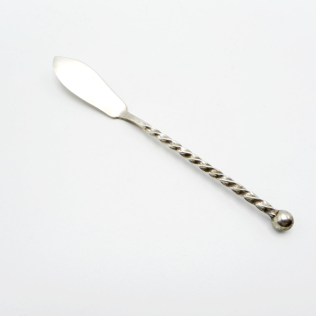 WMF kleines Buttermesser gedreht 90 versilbert