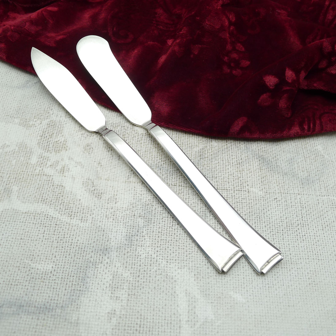 WMF 2500 Art Deco Butter- & Käsemesser 90 versilbert