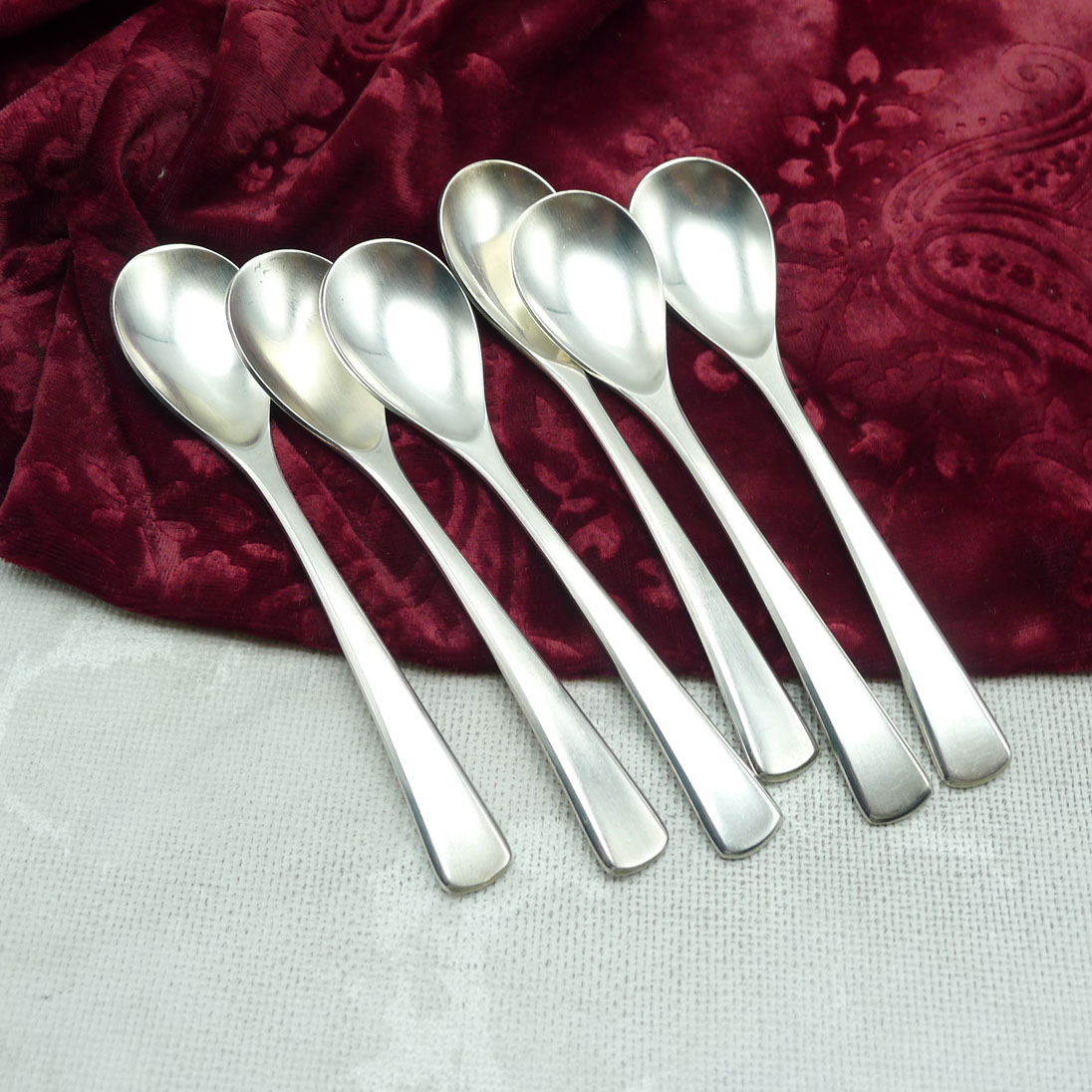 WMF Brasilia 6 Kaffeelöffel 13,2cm 90 versilbert