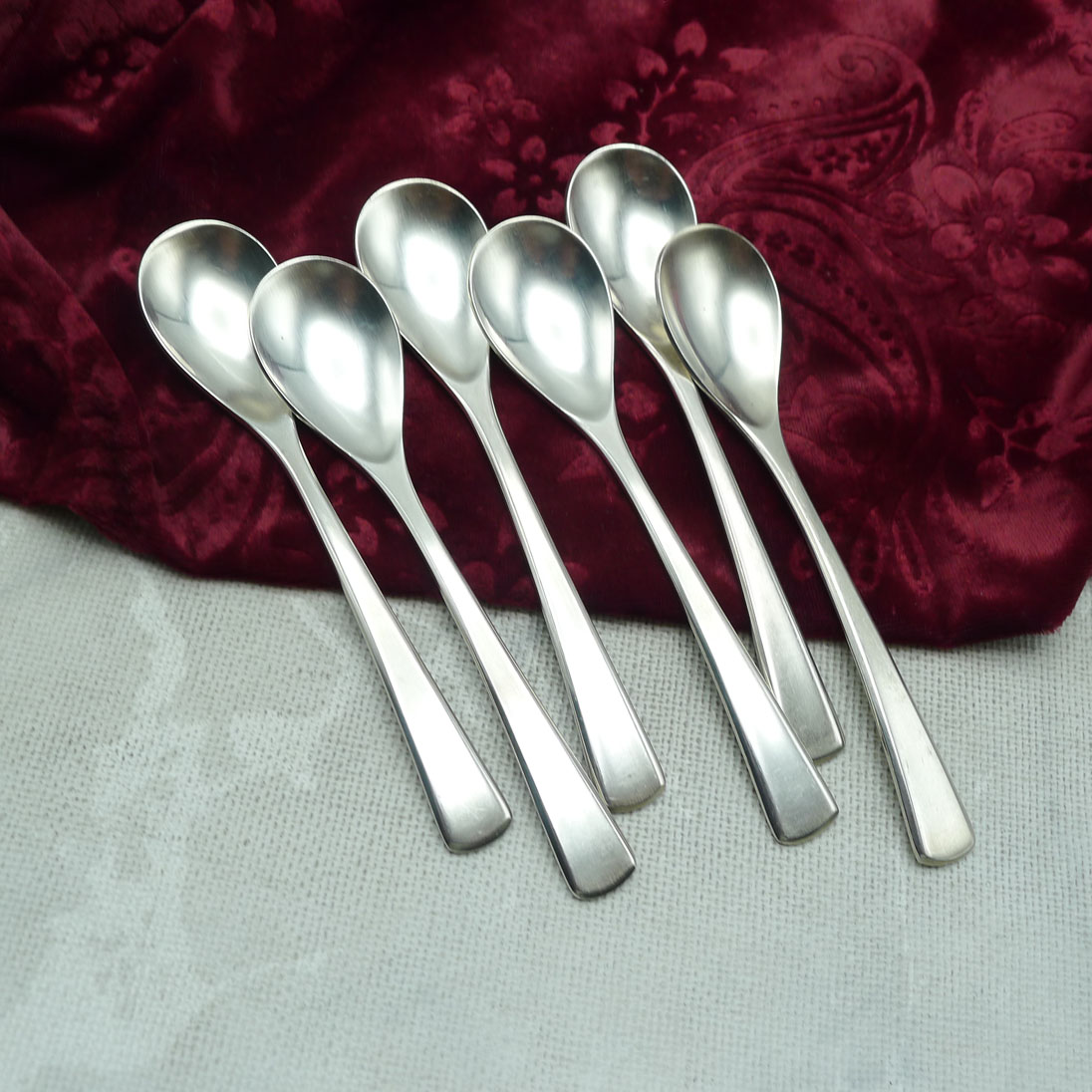 WMF Brasilia 6 Kaffeelöffel 13,2cm 90 versilbert