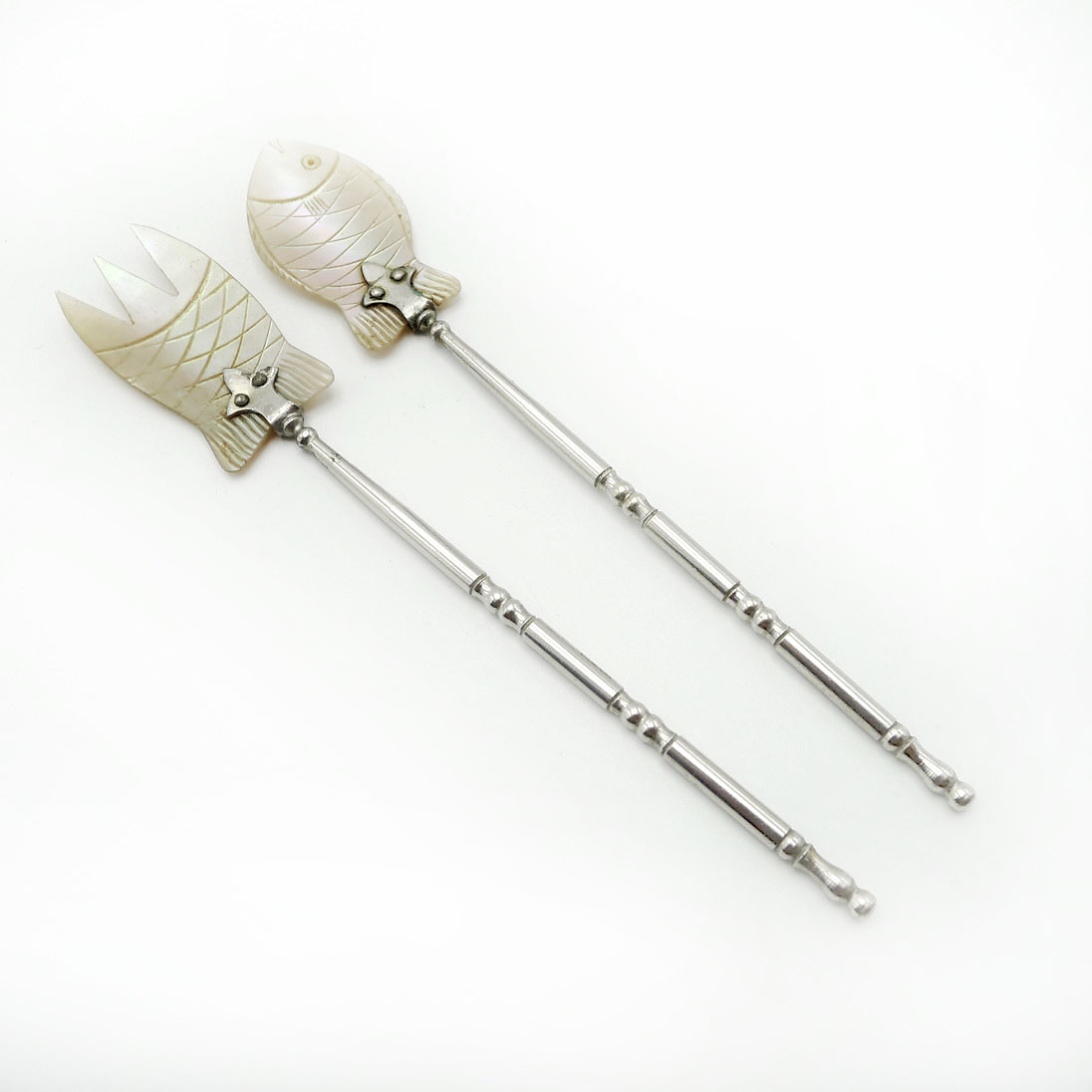 Perlmutt Kaviar Vorlegebesteck