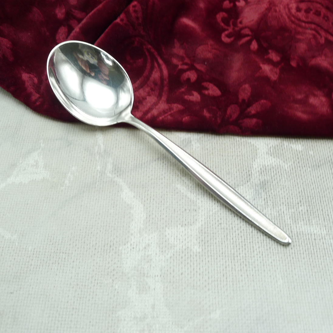 BSF 108 Rhapsody Sahnelöffel 90 versilbert