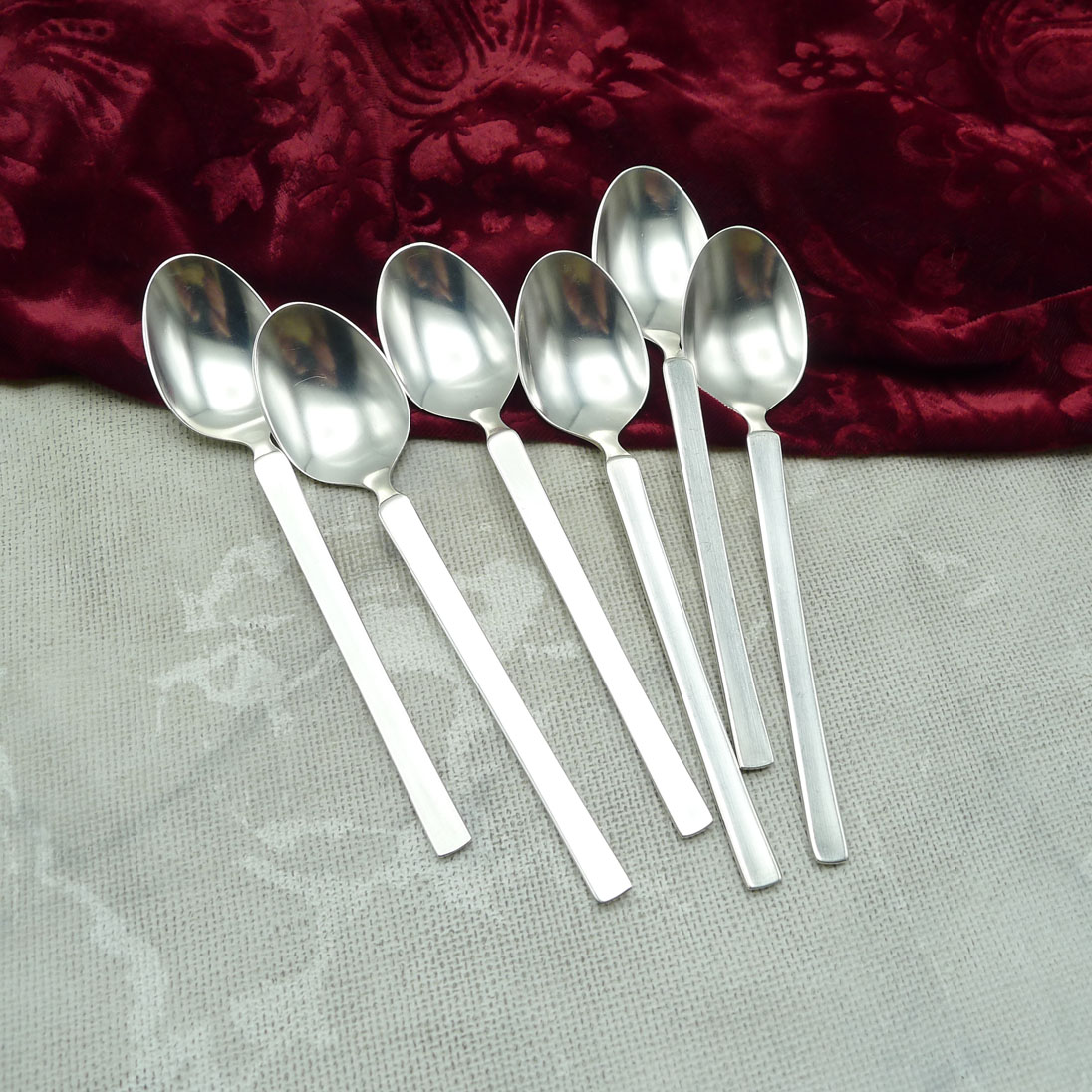 WMF New York 6 Kaffeelöffel 90 versilbert