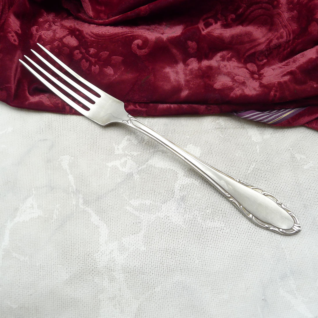 Wellner 410 Salzburg Tranchiergabel 90 versilbert