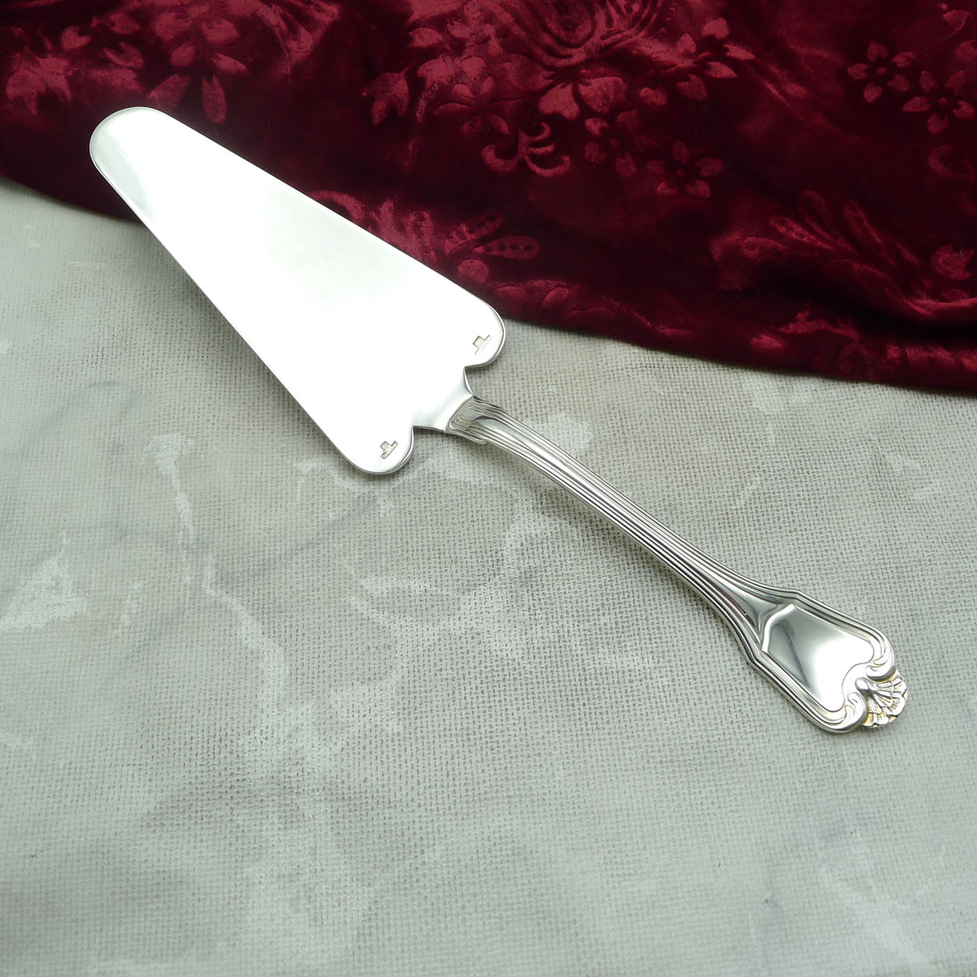 Christofle Port Royale Tortenheber versilbert