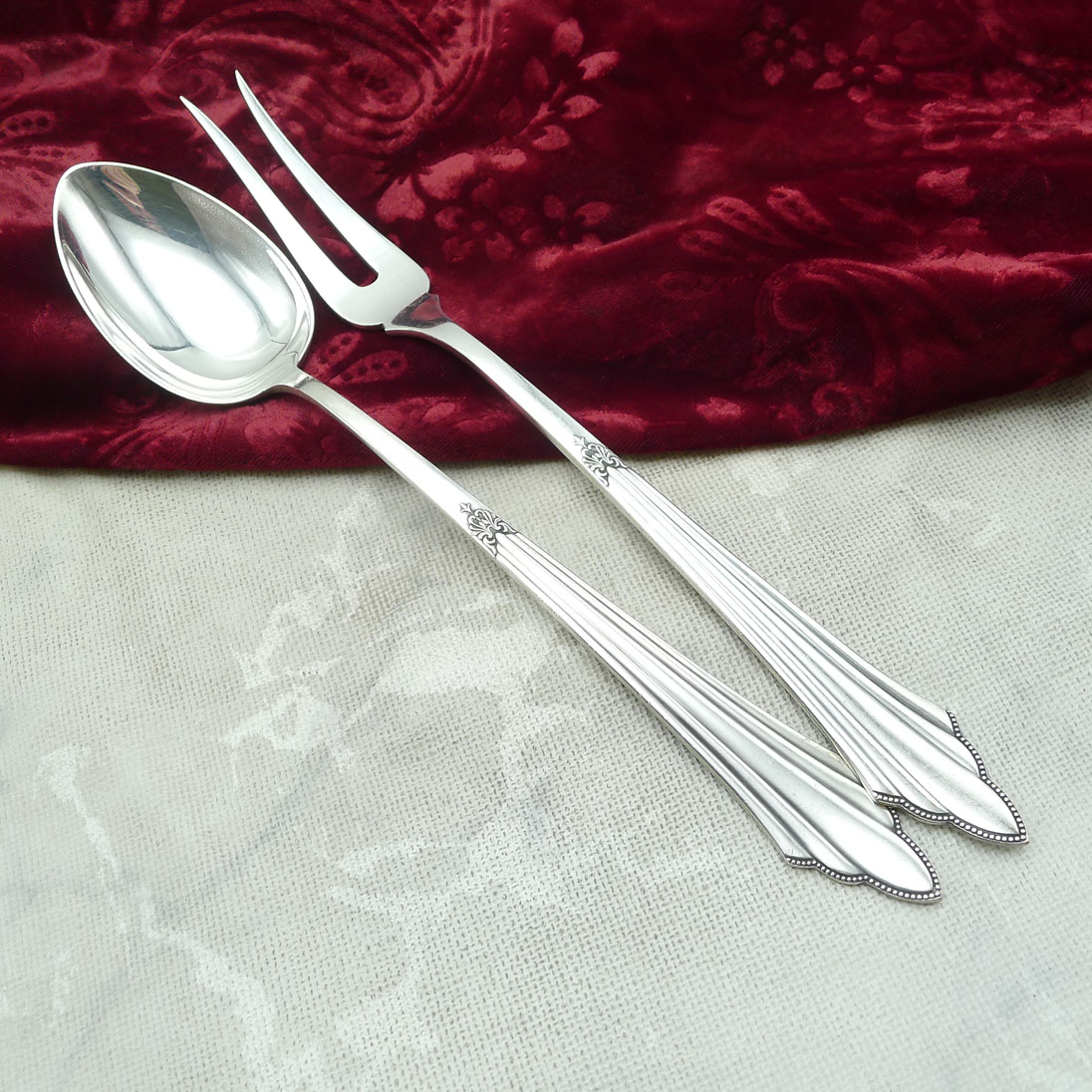 WMF 900 Fächer Bratenbesteck 90 versilbert