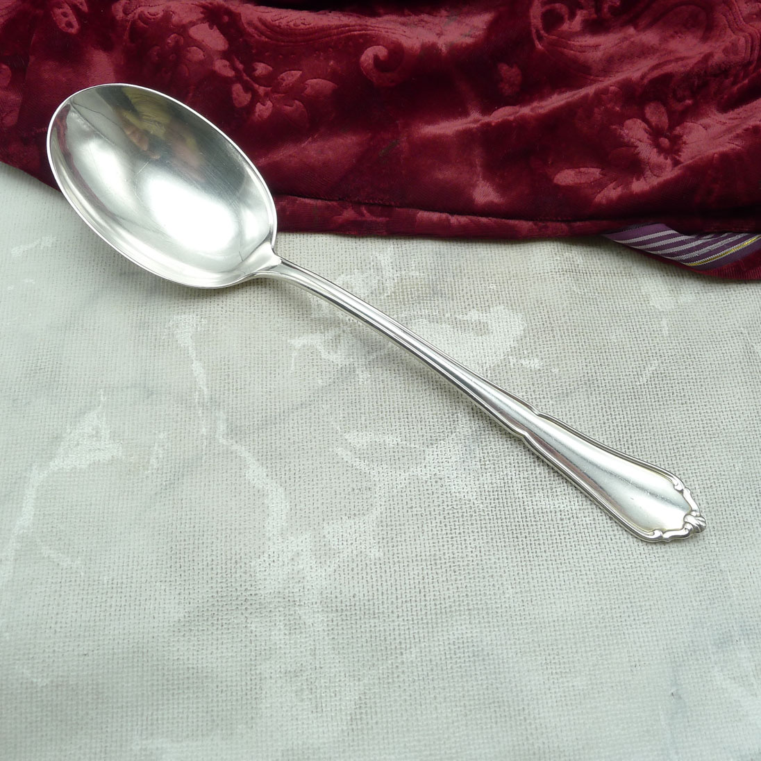 BSF 102 Margerit Gemüselöffel 90 versilbert