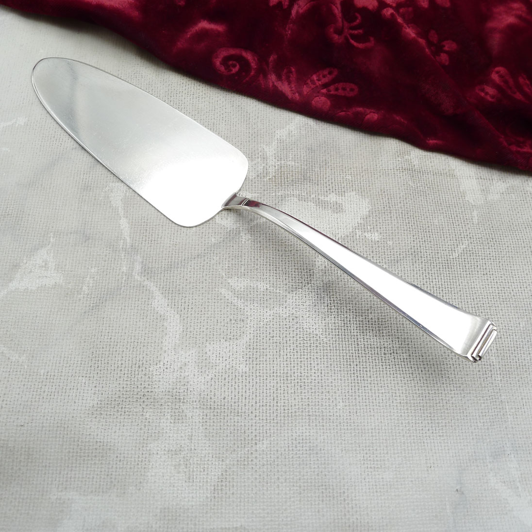 OKA 131 Art Deco Tortenheber 90 versilbert