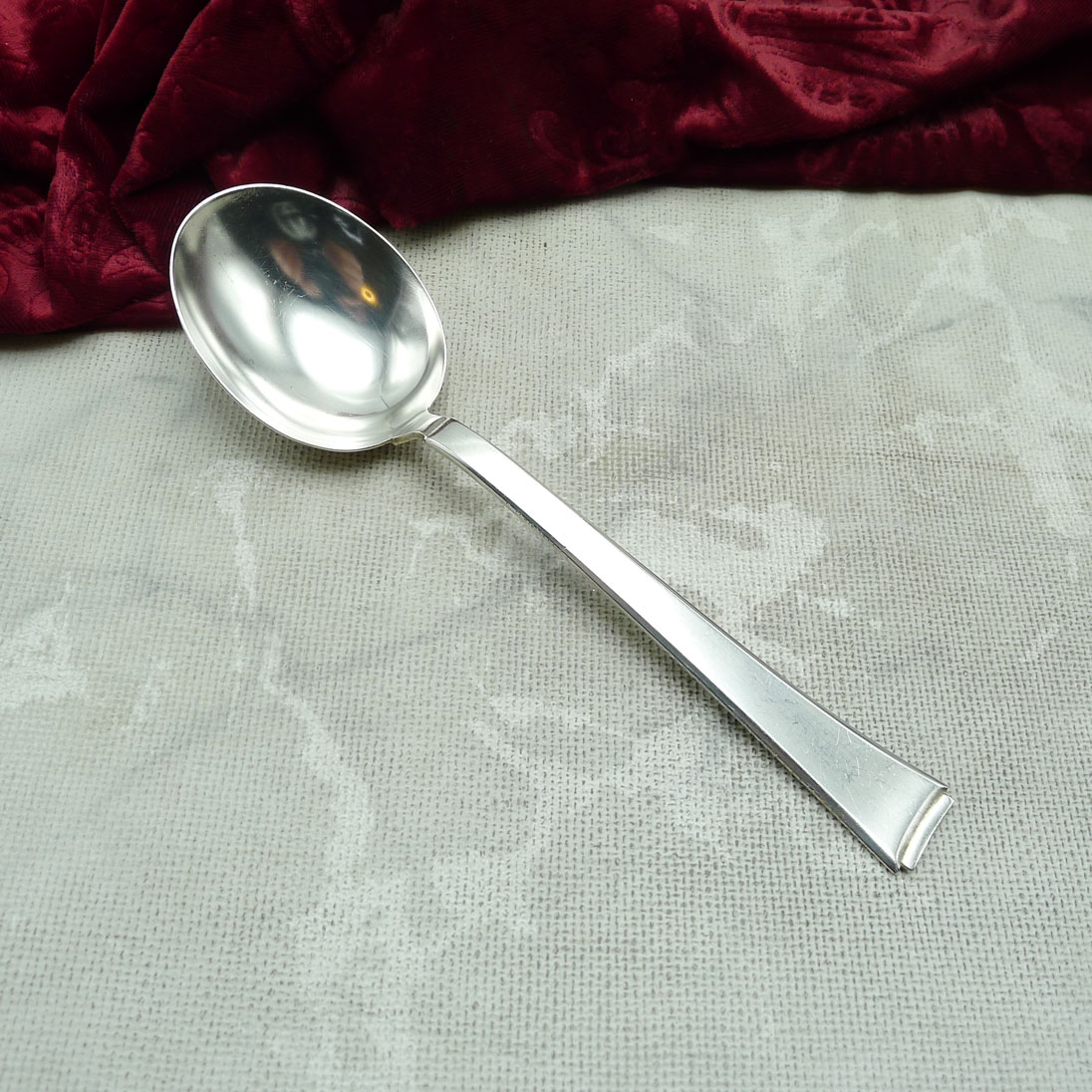 WMF 2500 Art Deco Sahnelöffel 17,1cm 90 versilbert