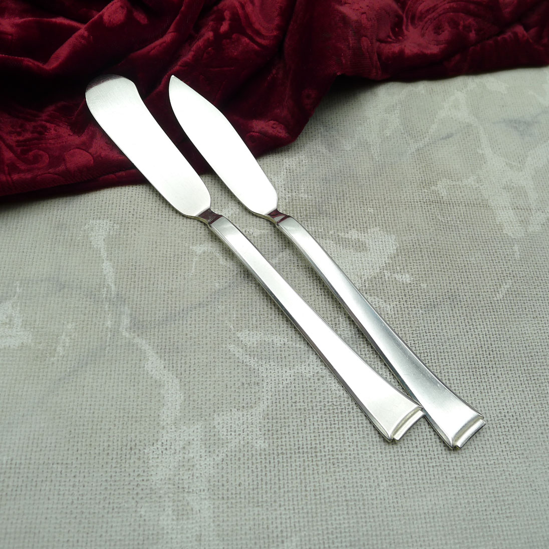 WMF 2500 Art Deco Butter- & Käsemesser 90 versilbert